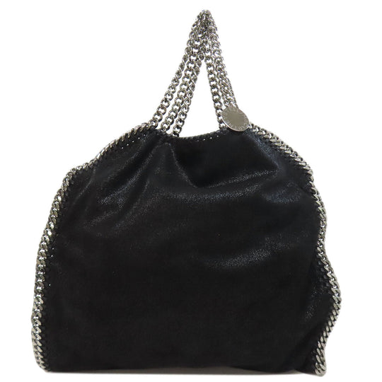Stella McCartney Handbag polyester black Falabella 2WAY Women Used Authentic