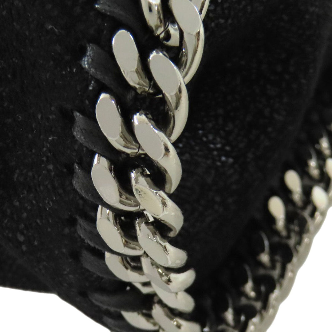 Stella McCartney Handbag polyester black Falabella 2WAY Women Used Authentic
