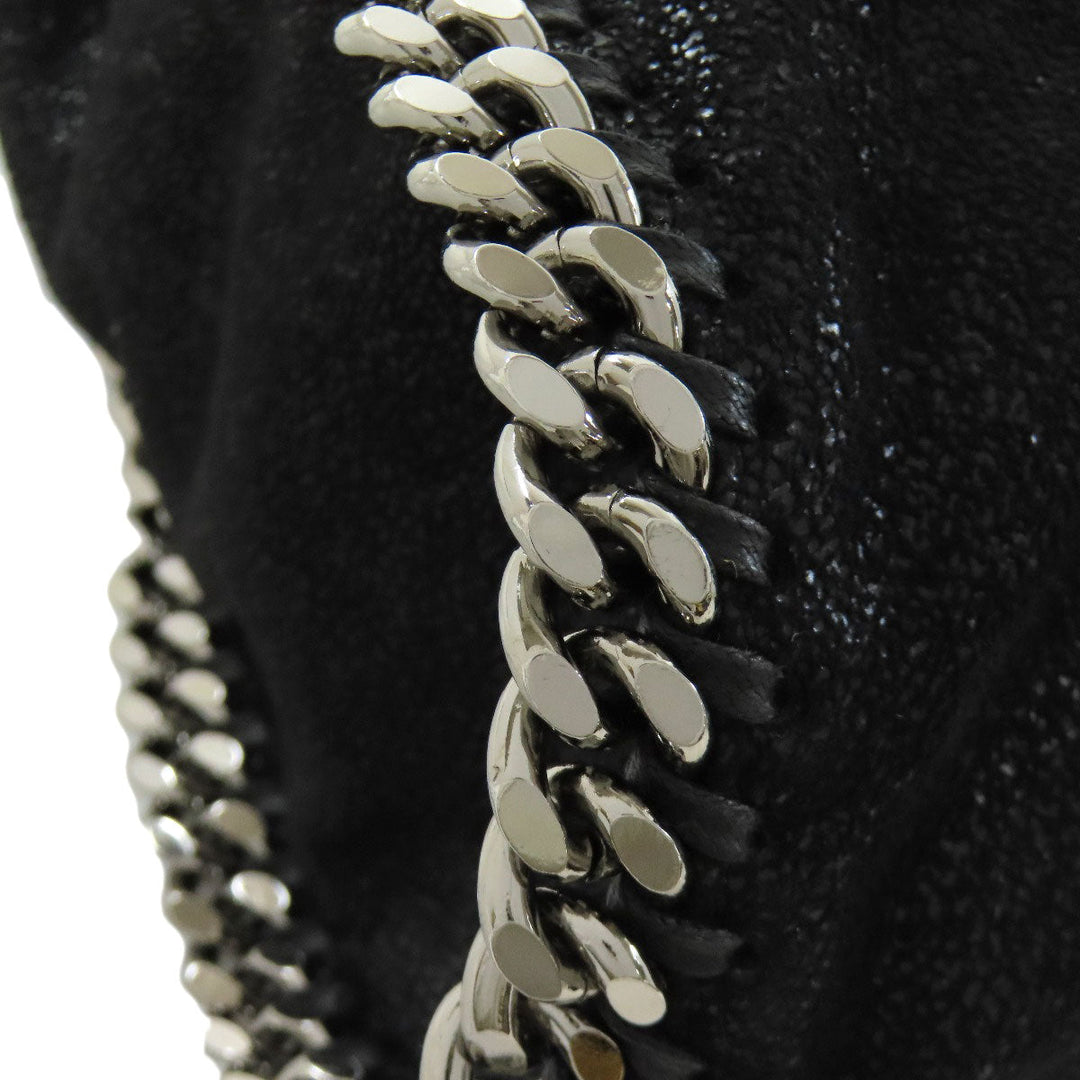 Stella McCartney Handbag polyester black Falabella 2WAY Women Used Authentic
