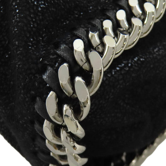 Stella McCartney Handbag polyester black Falabella 2WAY Women Used Authentic