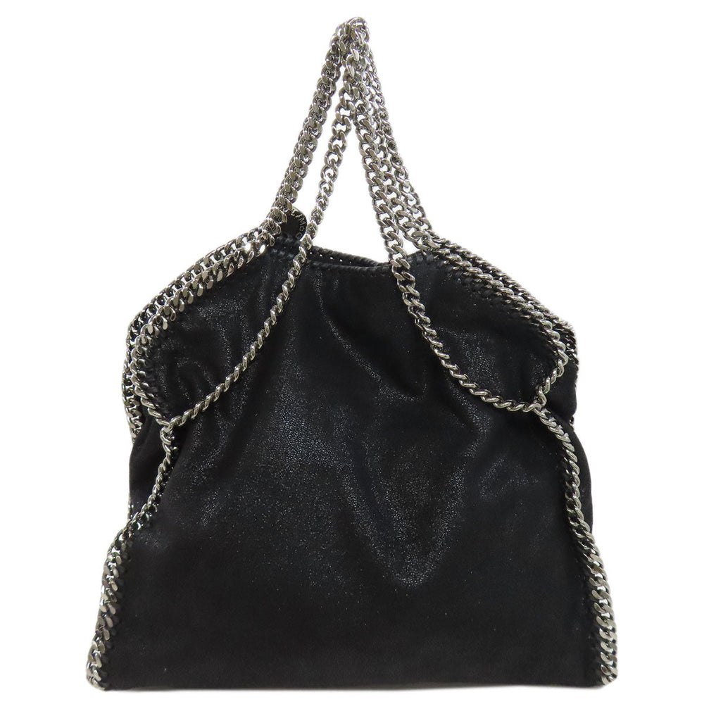 Stella McCartney Handbag polyester black Falabella 2WAY Women Used Authentic