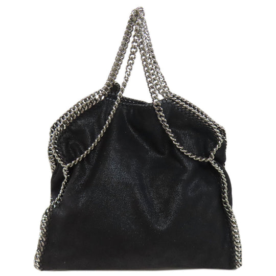 Stella McCartney Handbag polyester black Falabella 2WAY Women Used Authentic
