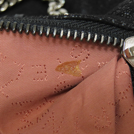 Stella McCartney Handbag polyester black Falabella 2WAY Women Used Authentic