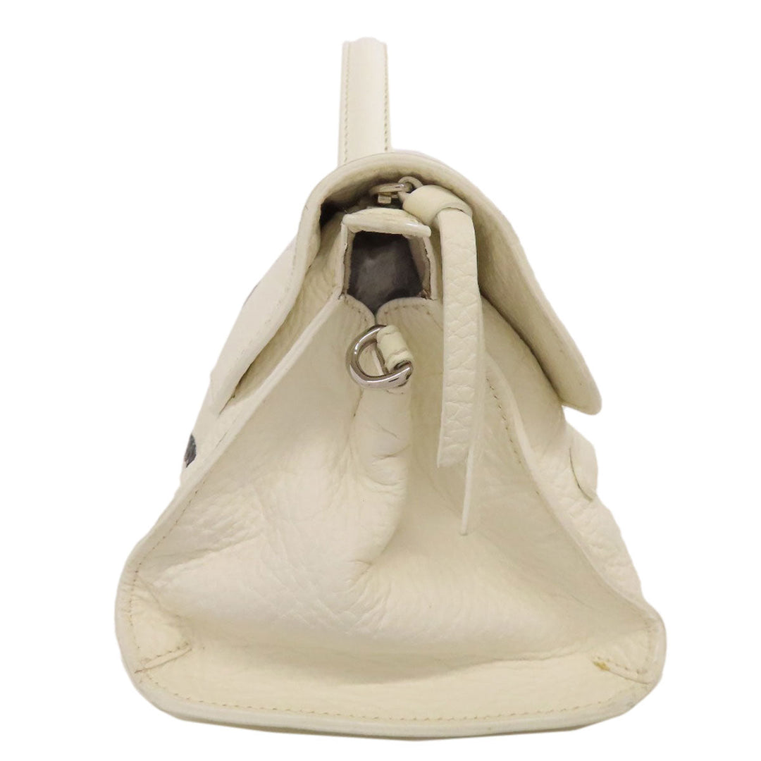 ZANELLATO Handbag leather white Nina 2WAY