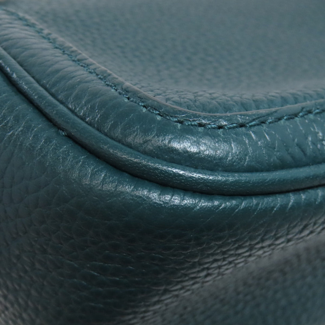 Kate Spade Handbag leather green ChainShoulder 2WAY Women Used Authentic