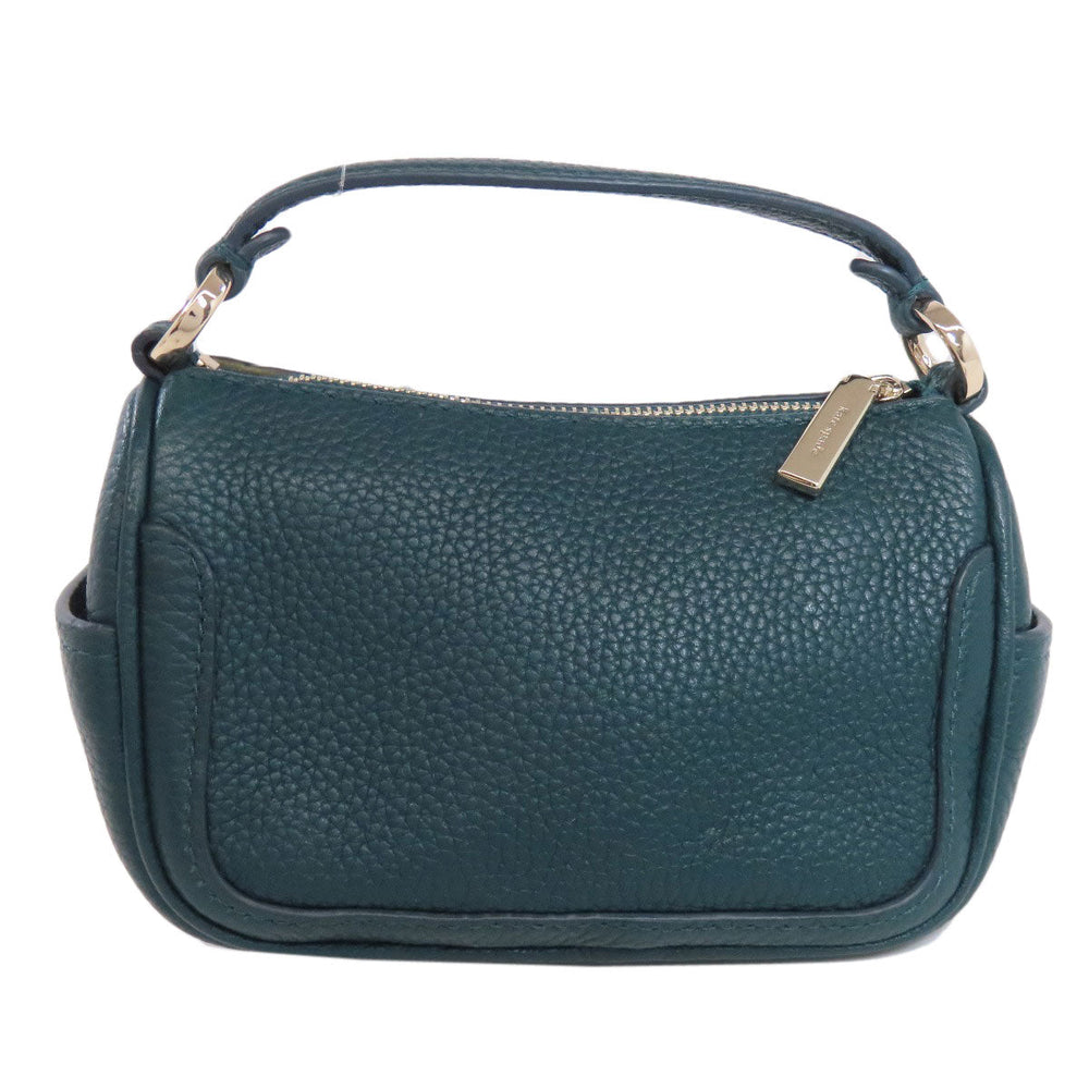 Kate Spade Handbag leather green ChainShoulder 2WAY Women Used Authentic
