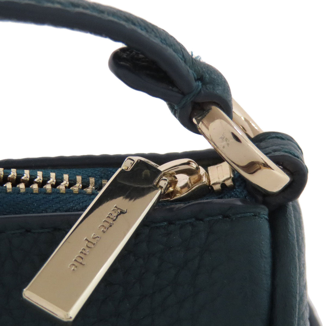Kate Spade Handbag leather green ChainShoulder 2WAY Women Used Authentic