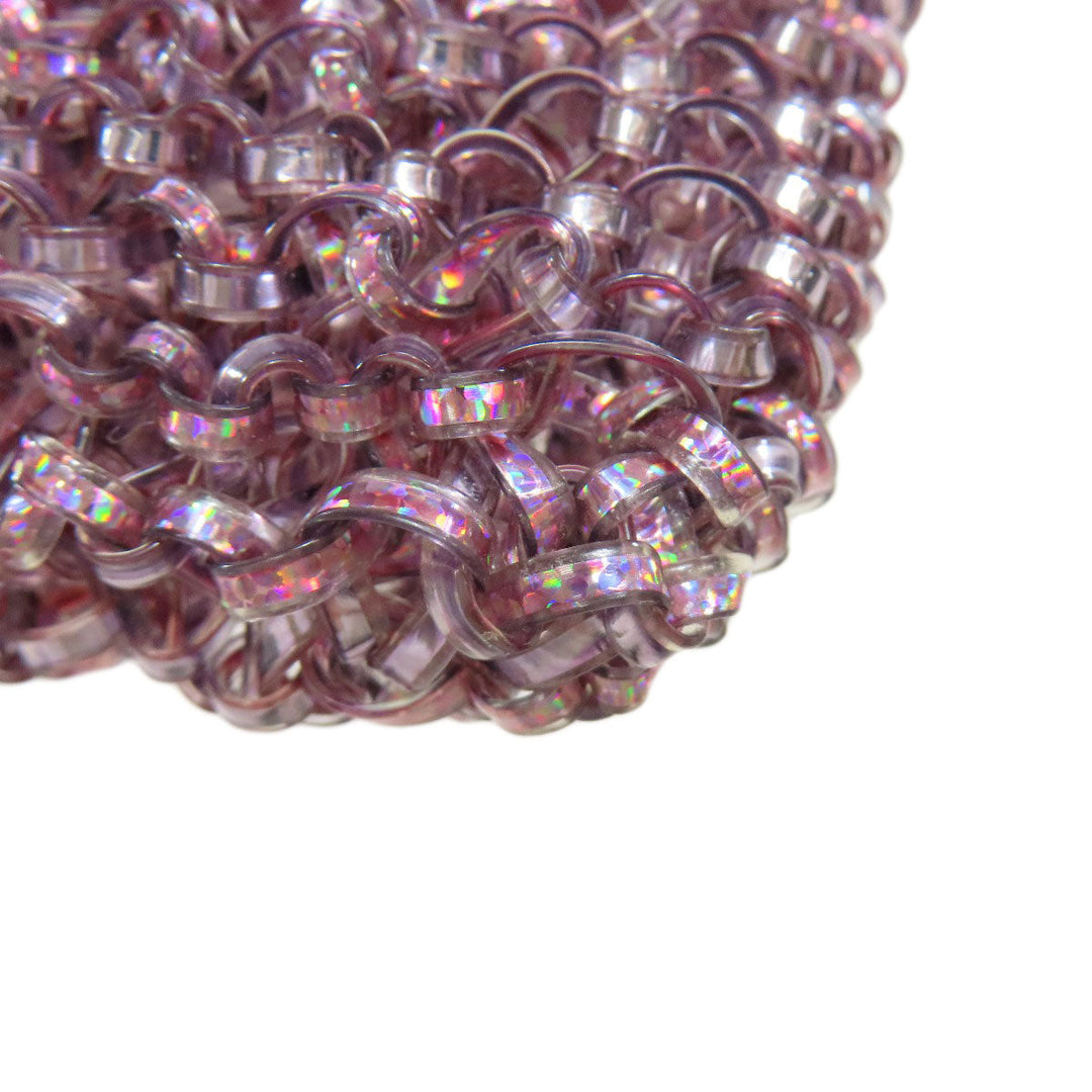 ANTEPRIMA Handbag PVC purple Wire bag