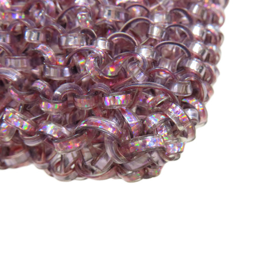 ANTEPRIMA Handbag PVC purple Wire bag