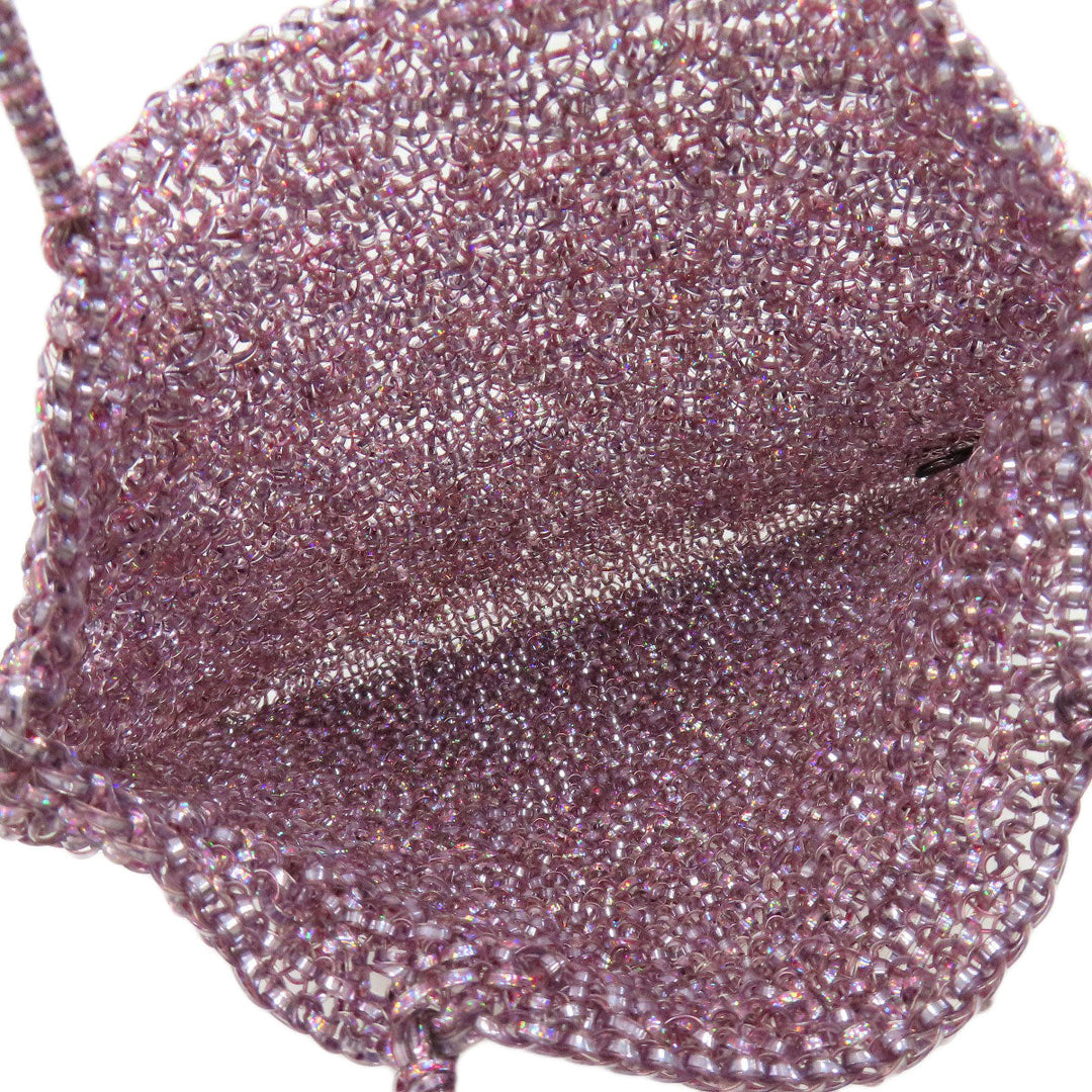 ANTEPRIMA Handbag PVC purple Wire bag