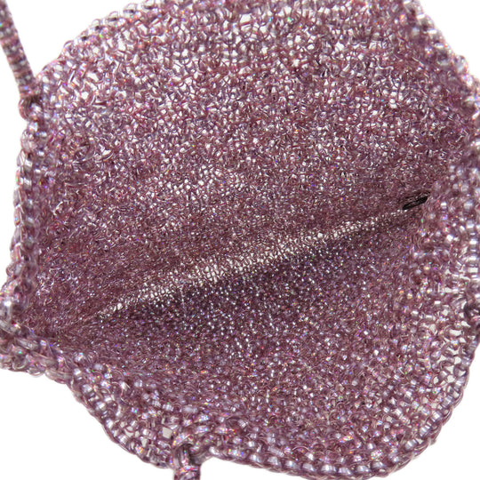 ANTEPRIMA Handbag PVC purple Wire bag