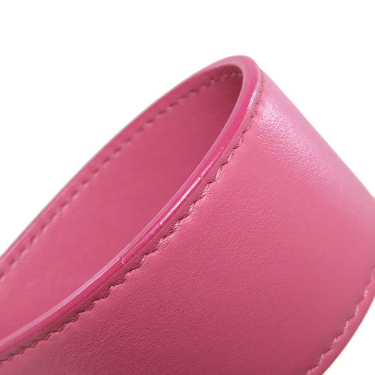 BVLGARI Handbag Calfskin pink 2WAY Women Used Authentic