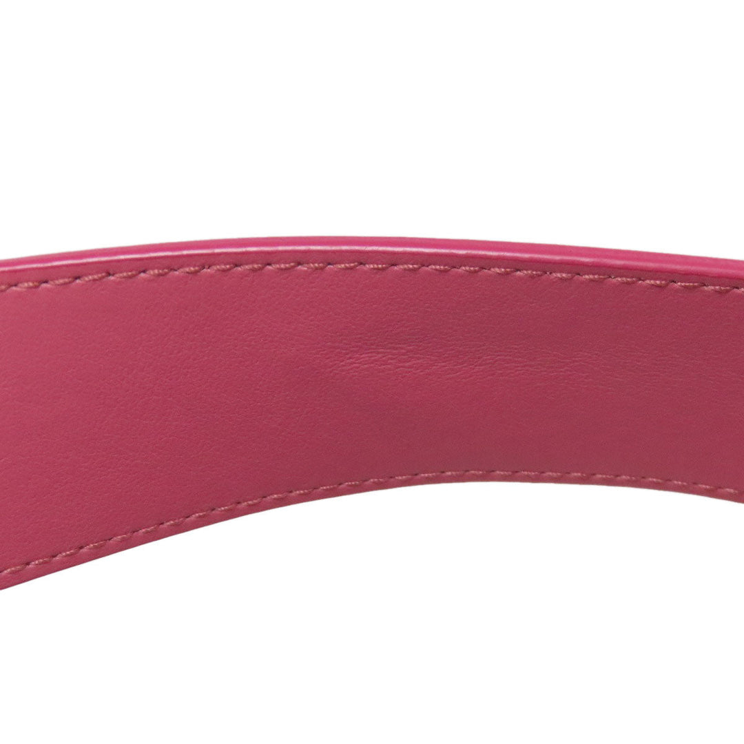 BVLGARI Handbag Calfskin pink 2WAY Women Used Authentic