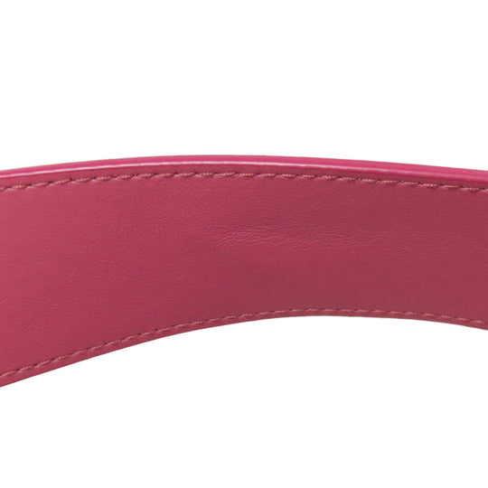 BVLGARI Handbag Calfskin pink 2WAY Women Used Authentic