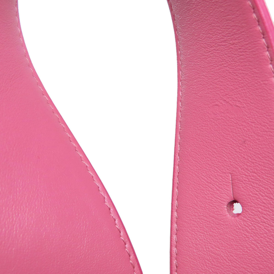 BVLGARI Handbag Calfskin pink 2WAY Women Used Authentic