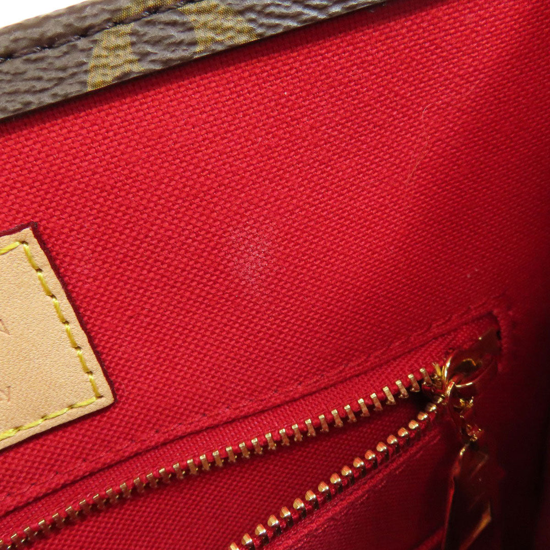 LOUIS VUITTON Handbag M46265 Monogram canvas Brown Sac PlatBB Women Used Authentic