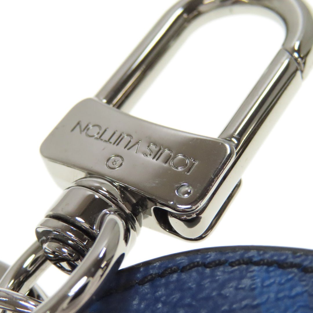 LOUIS VUITTON key ring MP1962 Monogram canvas black Portocle Split Bag Charm Women Used Authentic