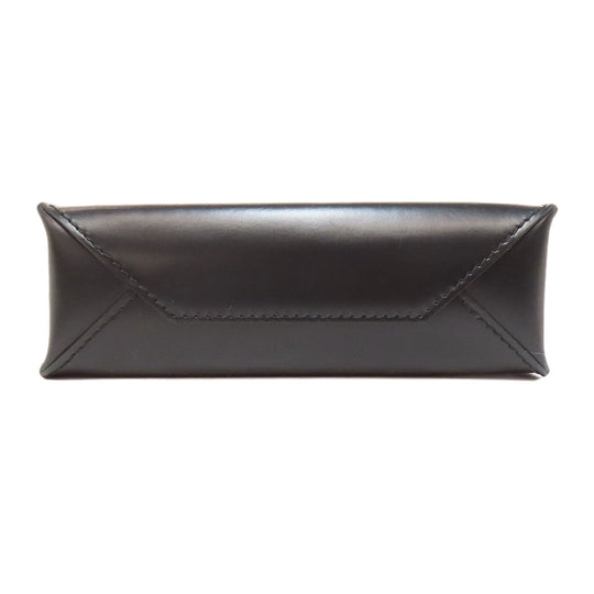LOEWE Handbag Calfskin black 2WAY Women Used Authentic