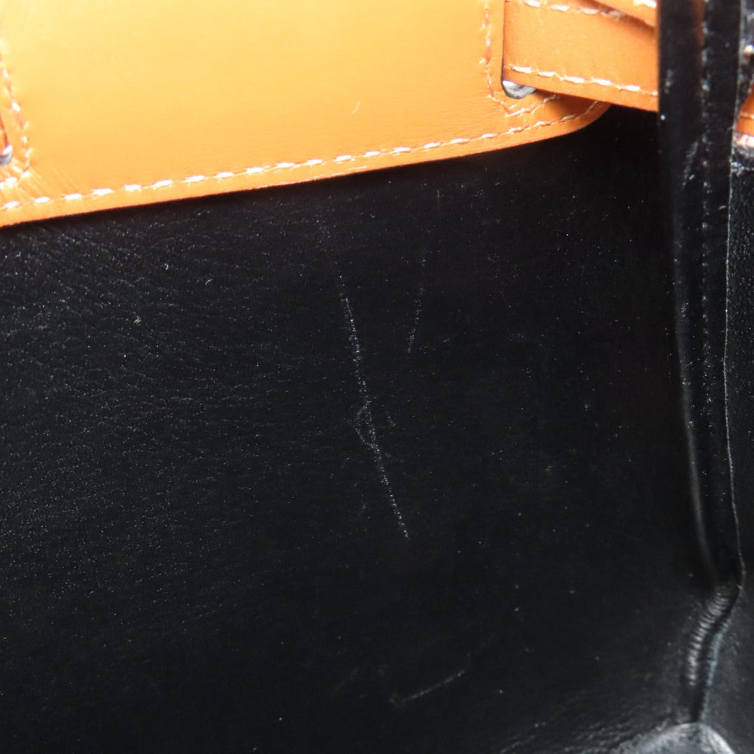 LOEWE Handbag Calfskin Brown Lazo 2WAY