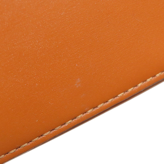 LOEWE Handbag Calfskin Brown Lazo 2WAY