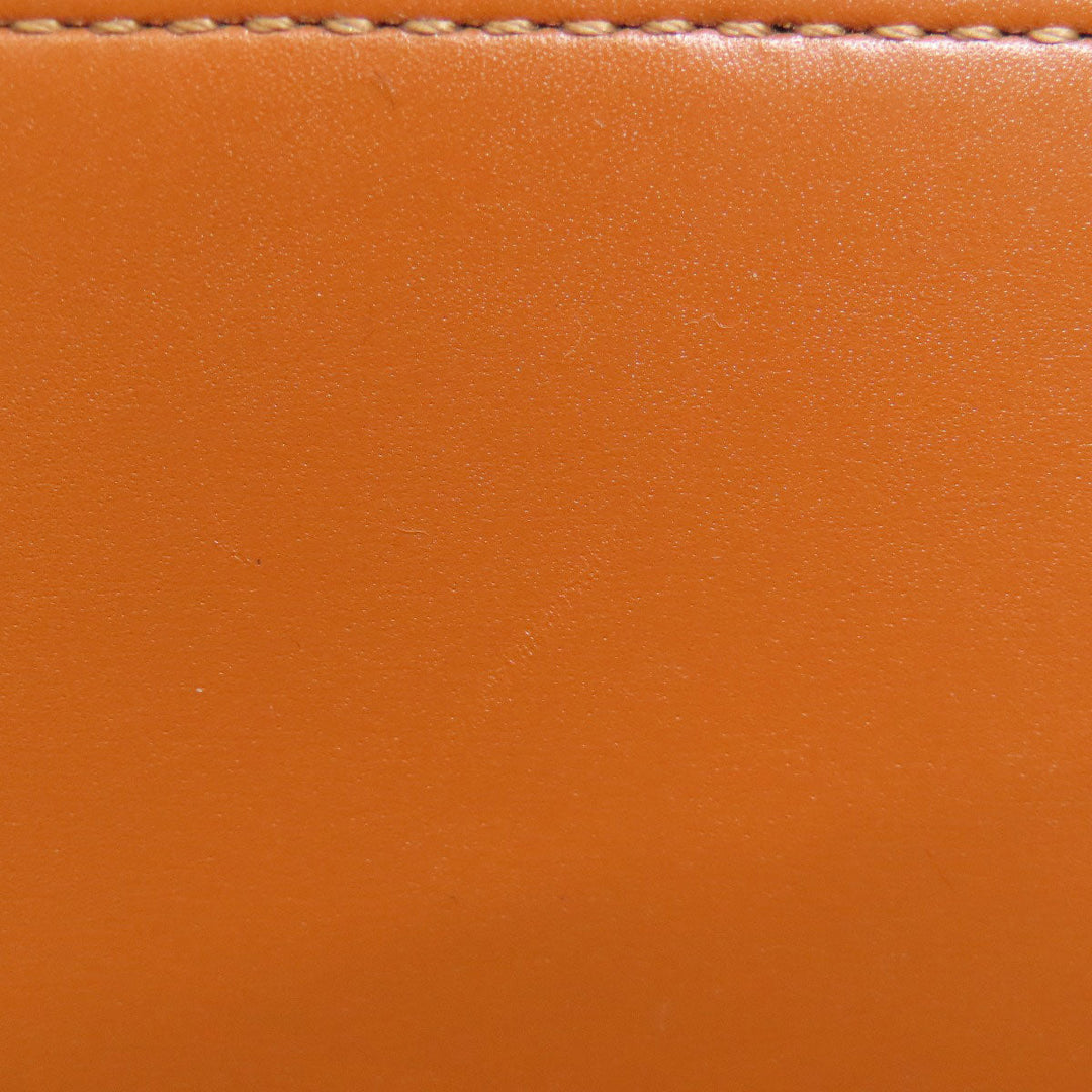 LOEWE Handbag Calfskin Brown Lazo 2WAY