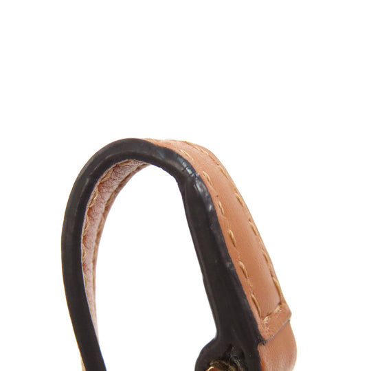 LOEWE Handbag Calfskin Brown Lazo 2WAY