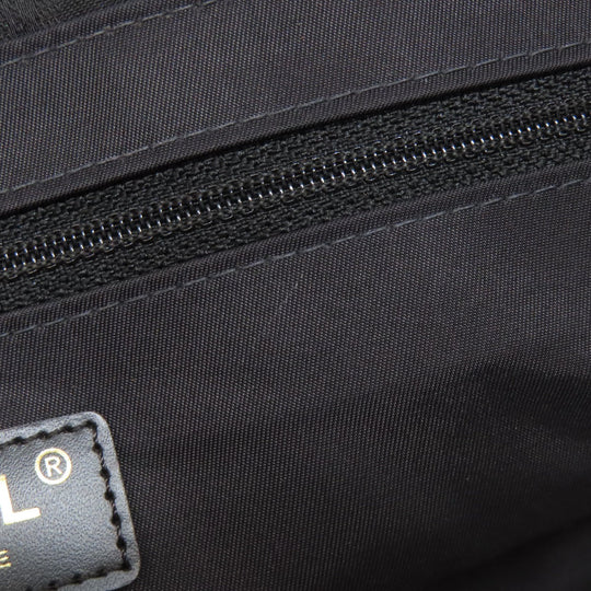 CHANEL Tote Bag Nylon jacquard black New Travel MM