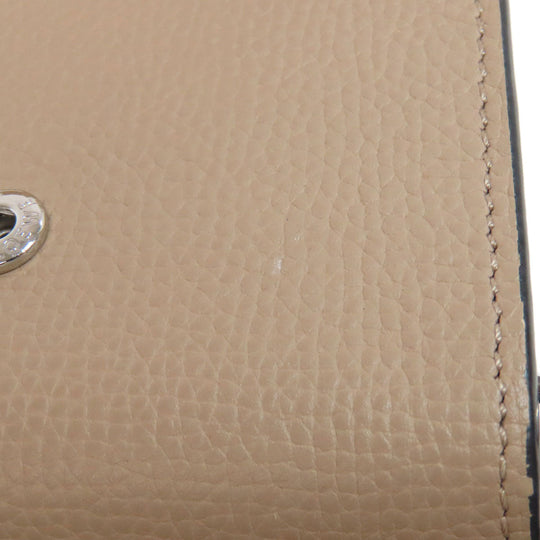 LOEWE Bifold Wallet Calfskin Brown anagram