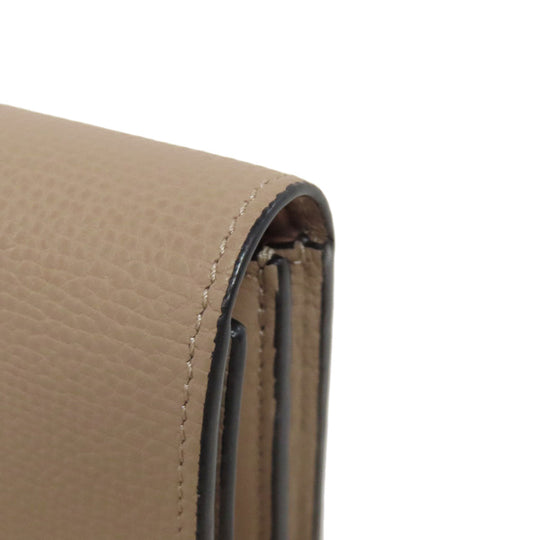 LOEWE Bifold Wallet Calfskin Brown anagram