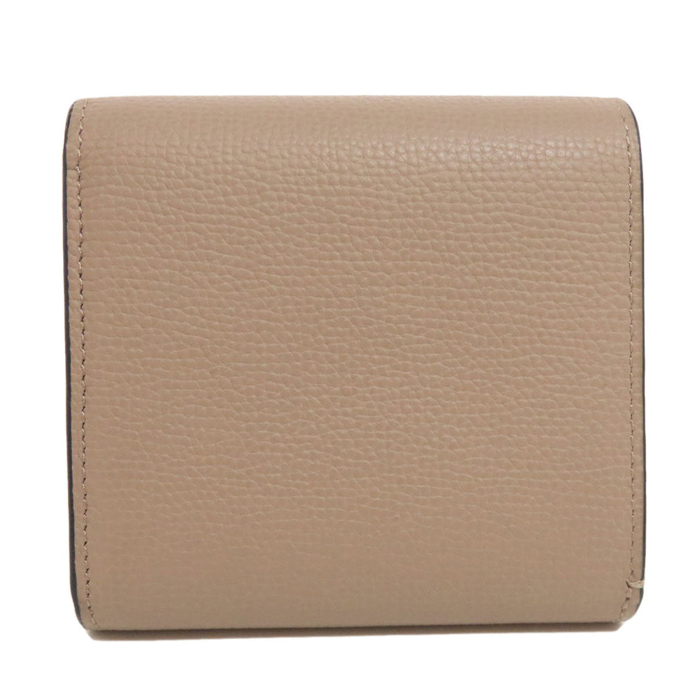 LOEWE Bifold Wallet Calfskin Brown anagram