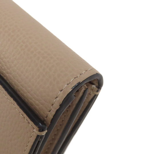 LOEWE Bifold Wallet Calfskin Brown anagram