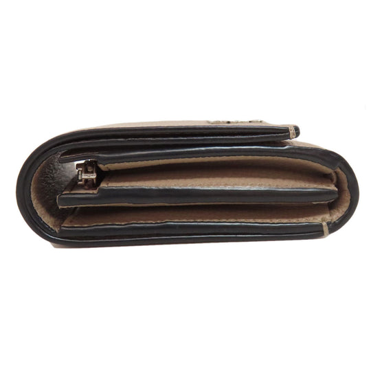 LOEWE Bifold Wallet Calfskin Brown anagram
