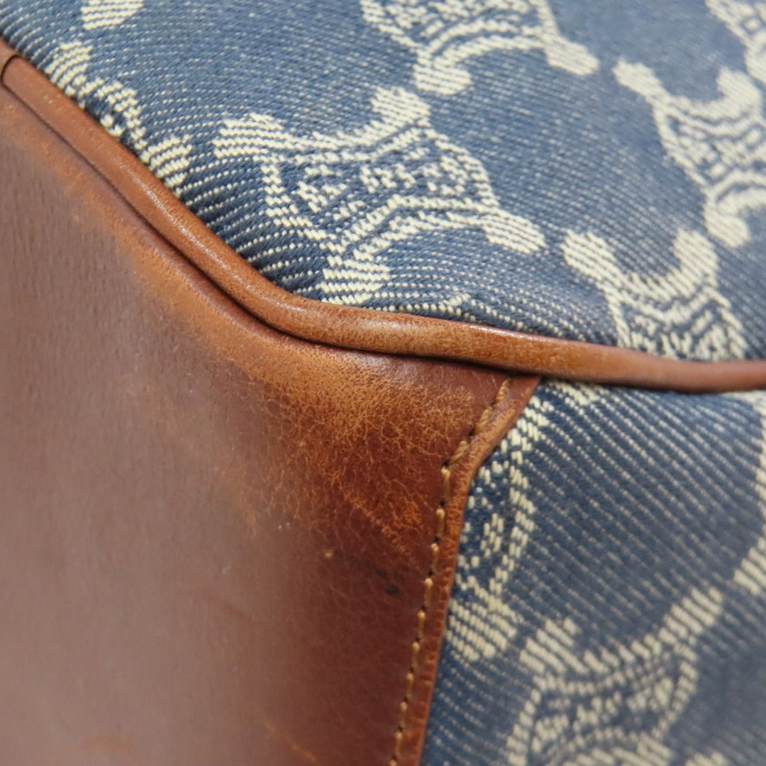 CELINE Handbag denim Navy Boogie bag