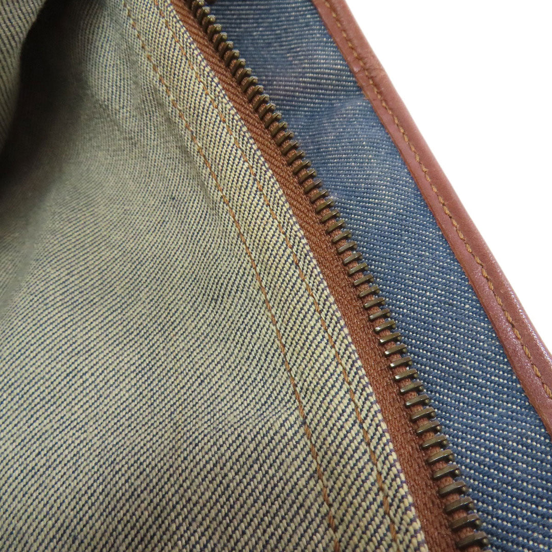 CELINE Handbag denim Navy Boogie bag