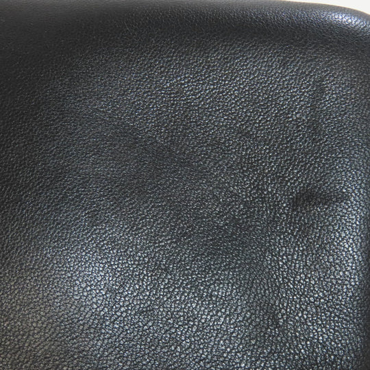 JIL SANDER Handbag leather black 2WAY Women Used Authentic