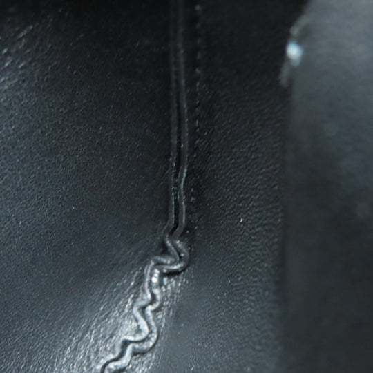 JIL SANDER Handbag leather black 2WAY Women Used Authentic