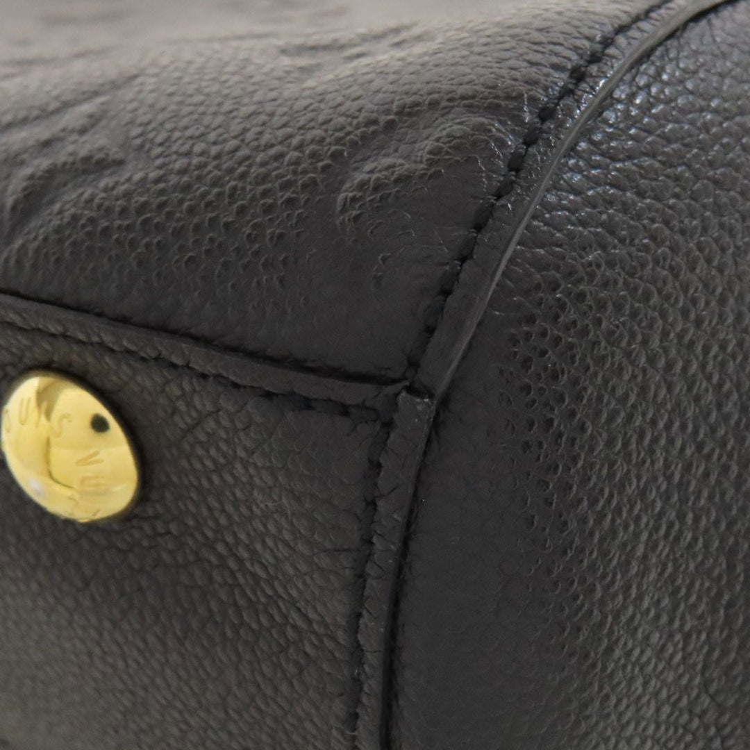 LOUIS VUITTON Handbag M41053 Ann Platt black Montaigne BB