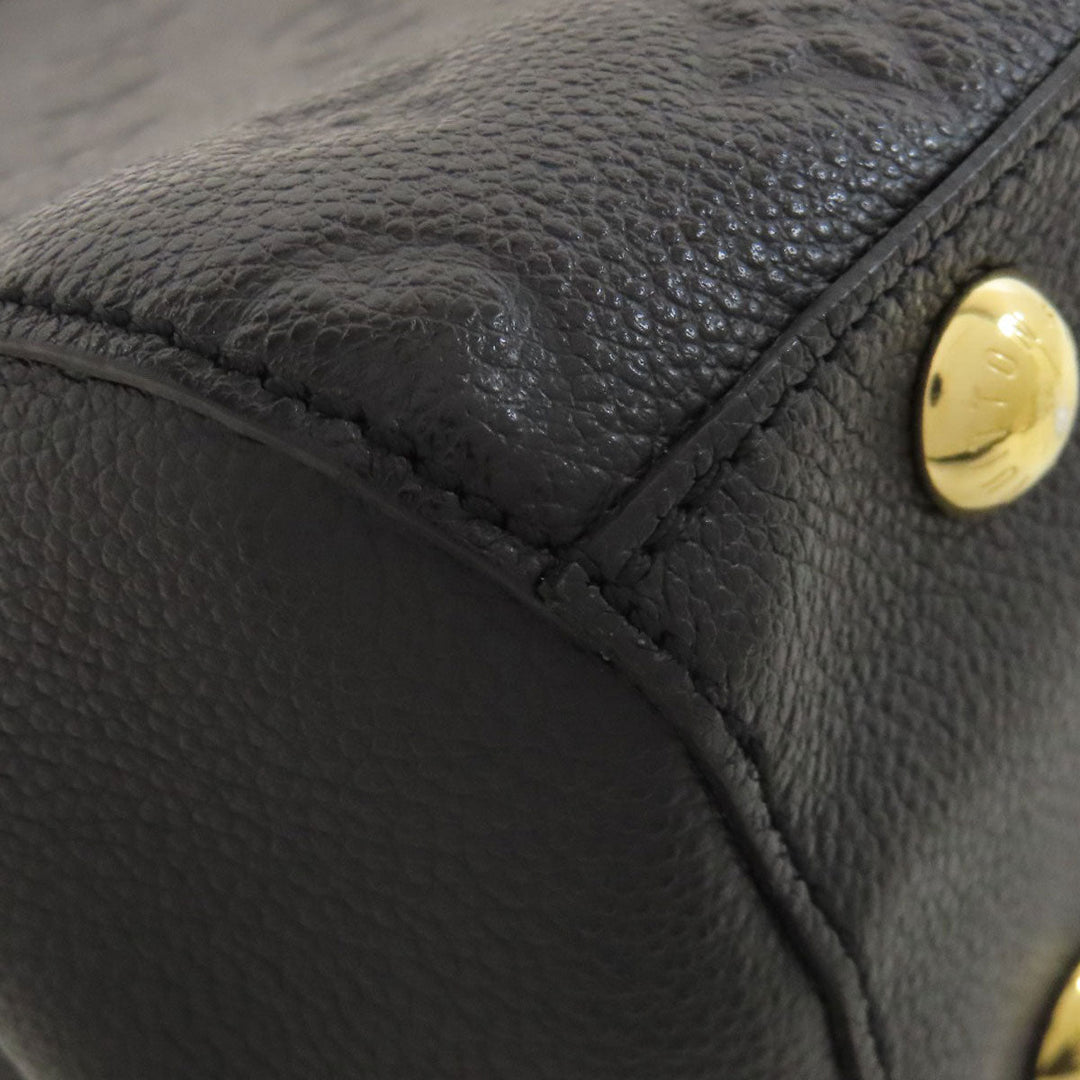 LOUIS VUITTON Handbag M41053 Ann Platt black Montaigne BB