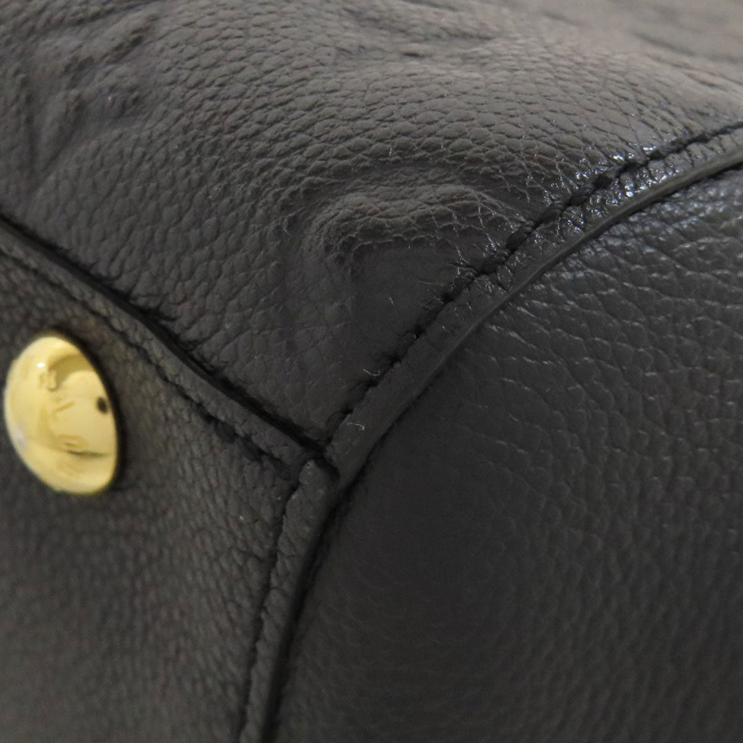 LOUIS VUITTON Handbag M41053 Ann Platt black Montaigne BB