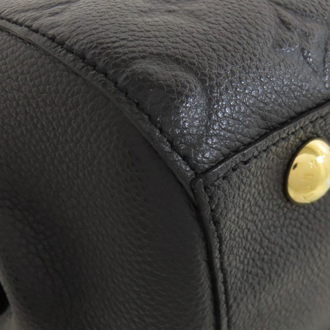 LOUIS VUITTON Handbag M41053 Ann Platt black Montaigne BB