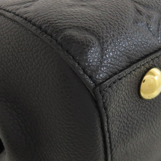 LOUIS VUITTON Handbag M41053 Ann Platt black Montaigne BB