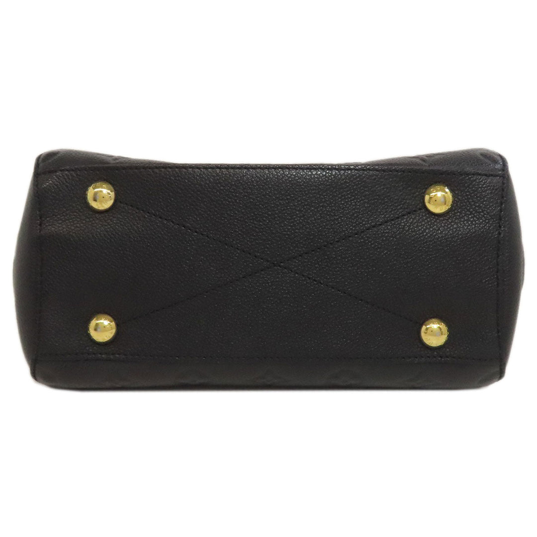 LOUIS VUITTON Handbag M41053 Ann Platt black Montaigne BB