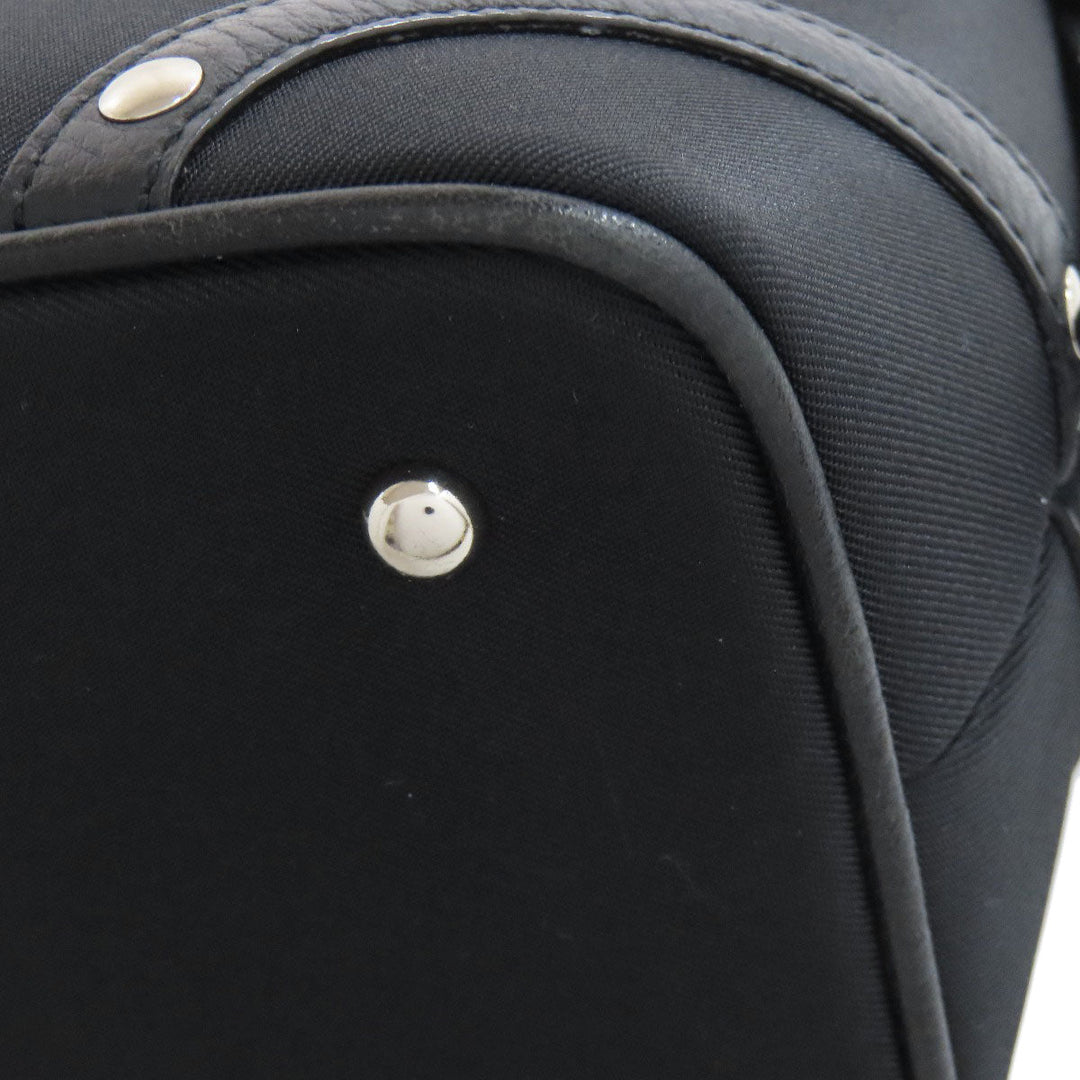 BURBERRY Shoulder Bag Nylon black Nova Check One Belt