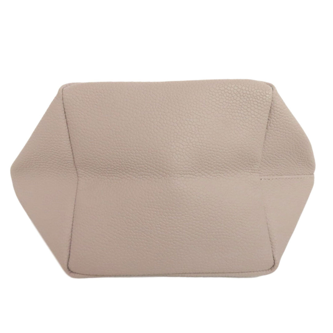 Herve Chapelier Handbag cotton gray Boat-shaped tote