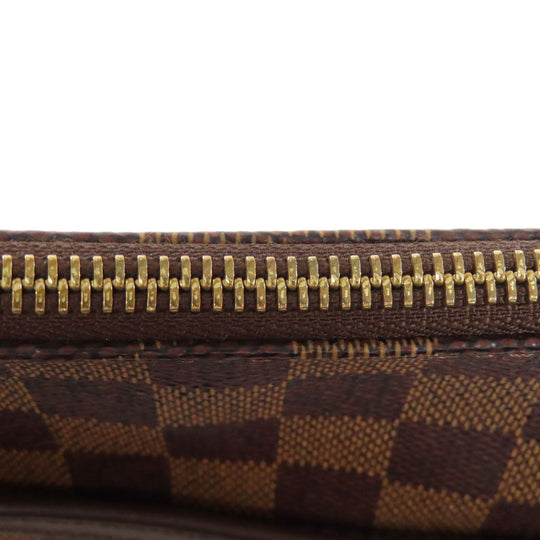 LOUIS VUITTON Shoulder Bag N42251 Damier canvas Brown Bloomsbury PM Women Used Authentic
