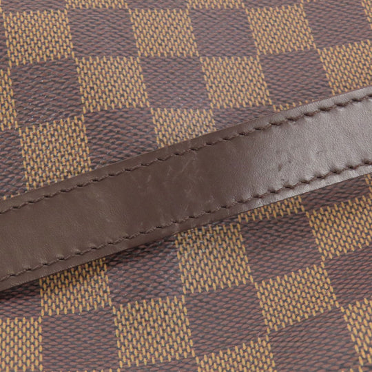 LOUIS VUITTON Shoulder Bag N42251 Damier canvas Brown Bloomsbury PM Women Used Authentic