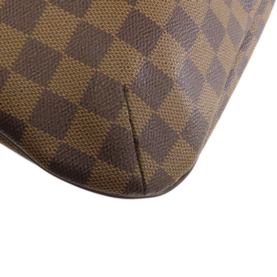 LOUIS VUITTON Shoulder Bag N42251 Damier canvas Brown Bloomsbury PM Women Used Authentic
