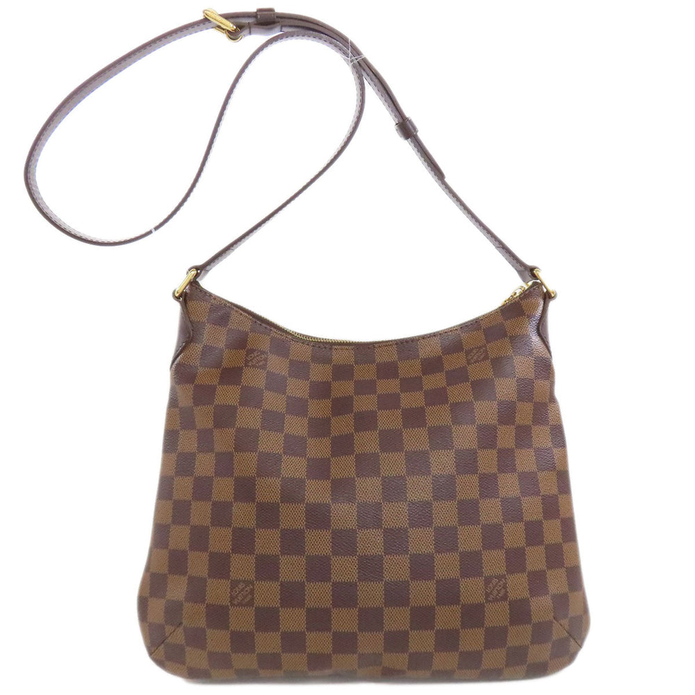 LOUIS VUITTON Shoulder Bag N42251 Damier canvas Brown Bloomsbury PM Women Used Authentic