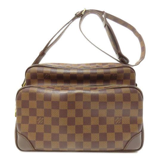 LOUIS VUITTON Shoulder Bag N48062 Damier canvas Brown Nil SP Order Women Used Authentic