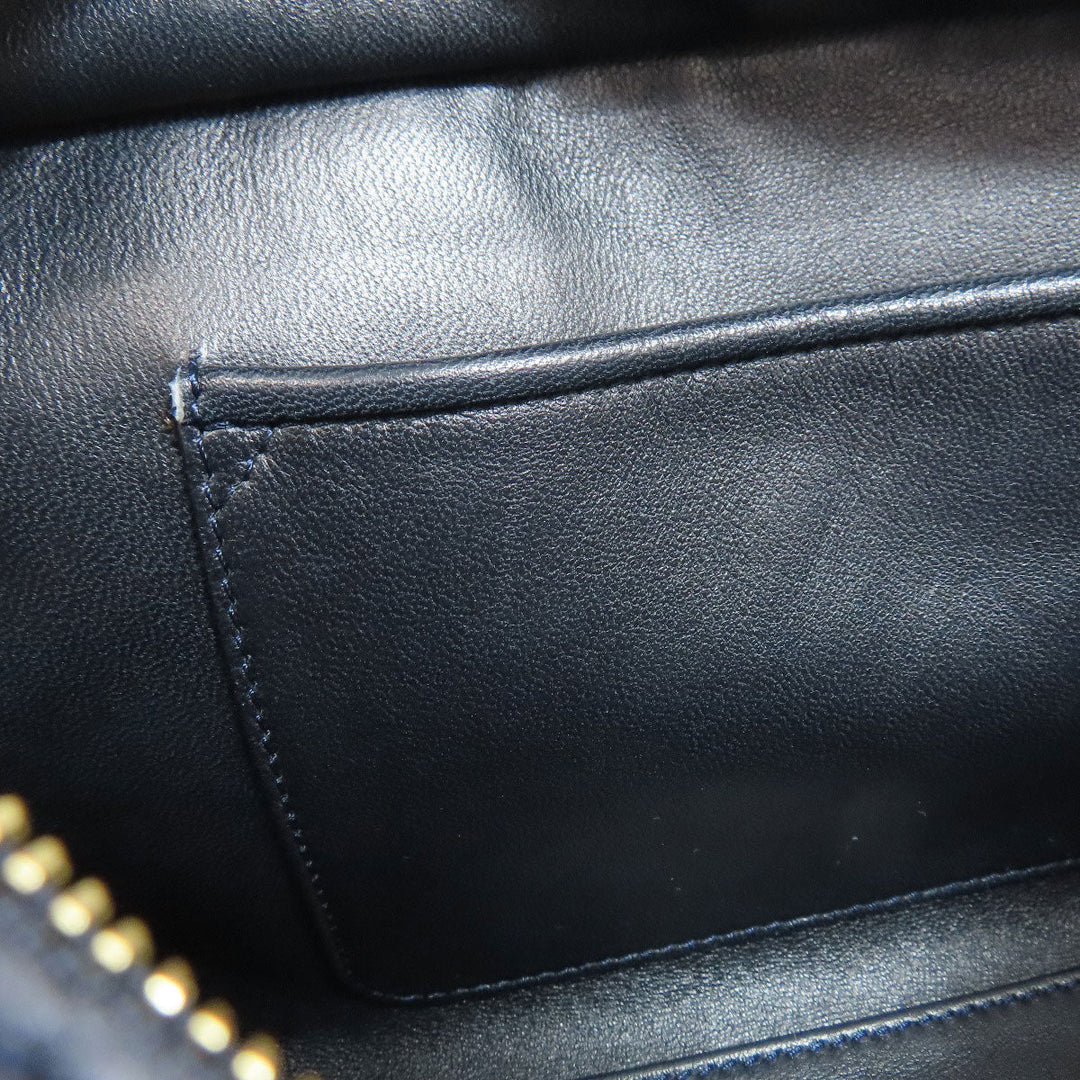 LOEWE Handbag Calfskin blue Amazona 23 2WAY Women Used Authentic
